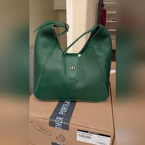 Portland Leather Bacalar Flora Shoulder Bag